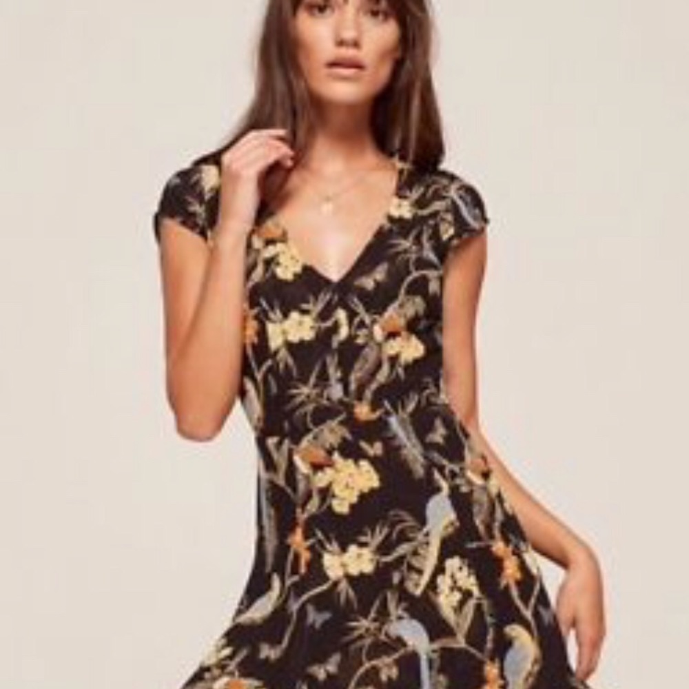 NWOT  Reformation Açaí dress